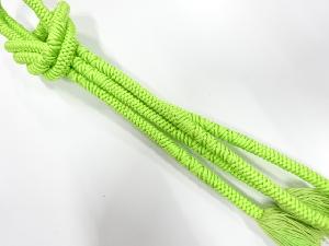 正絹　撚り房　手組帯締め